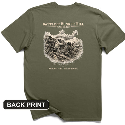 Bunker Hill Back Print T-Shirt