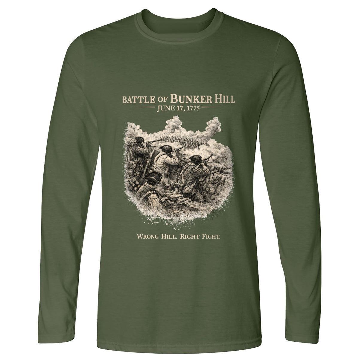 Bunker Hill Long Sleeve T-Shirt