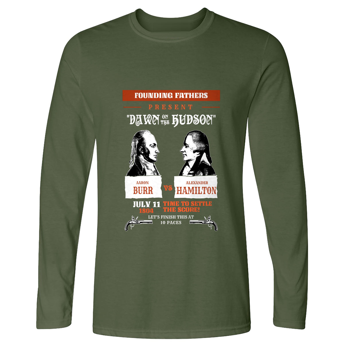 Burr vs Hamilton Long Sleeve T-Shirt