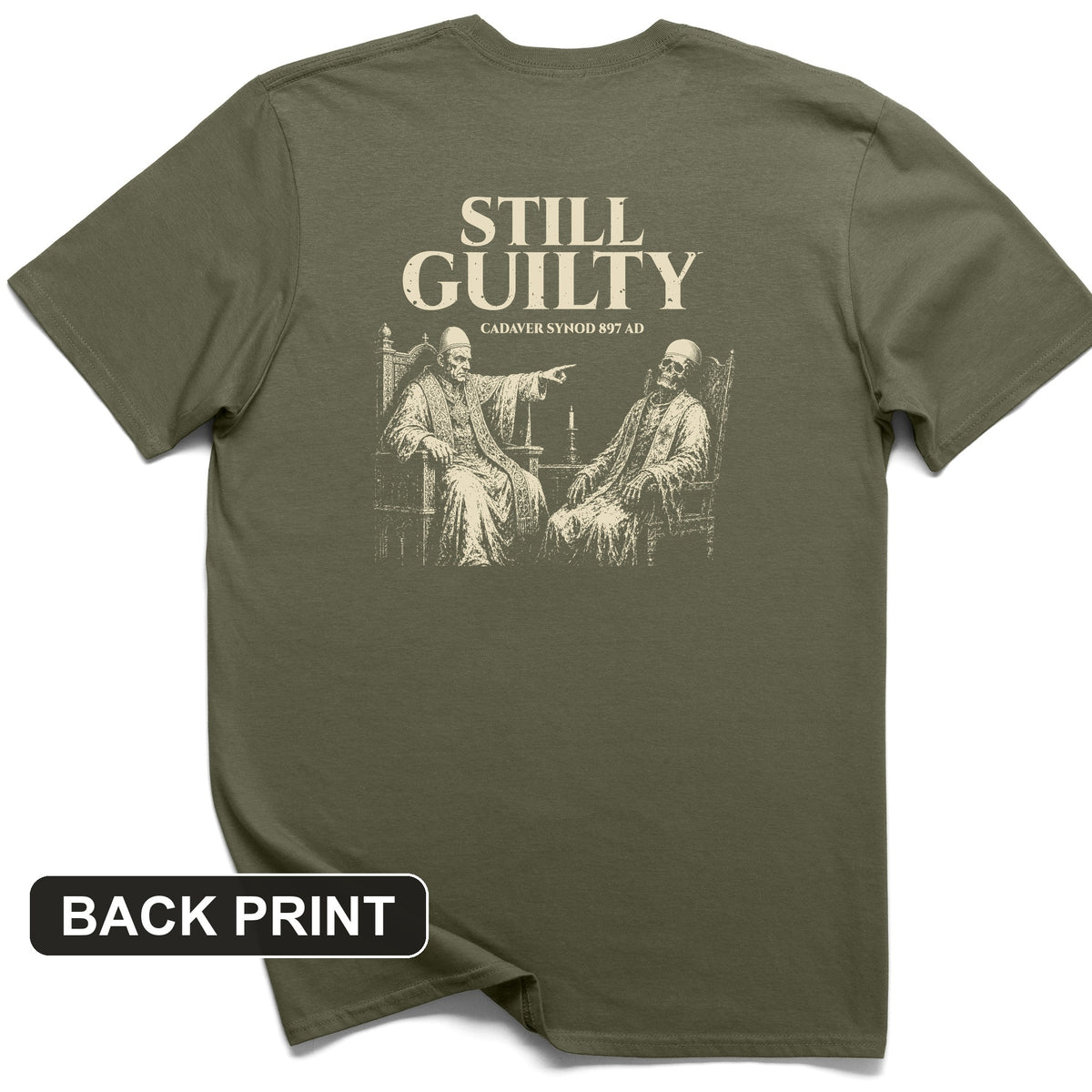 Cadaver Synod Back Print T-Shirt