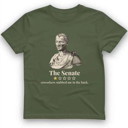 Caesar Senate Review T-Shirt