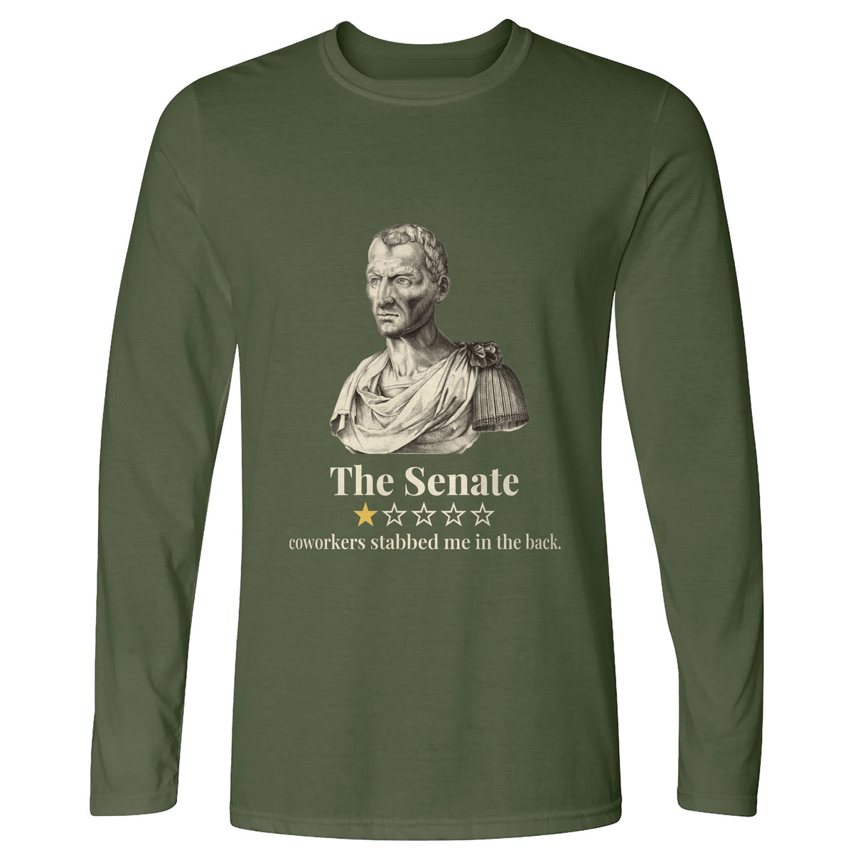 Caesar Senate Review Long Sleeve T-Shirt