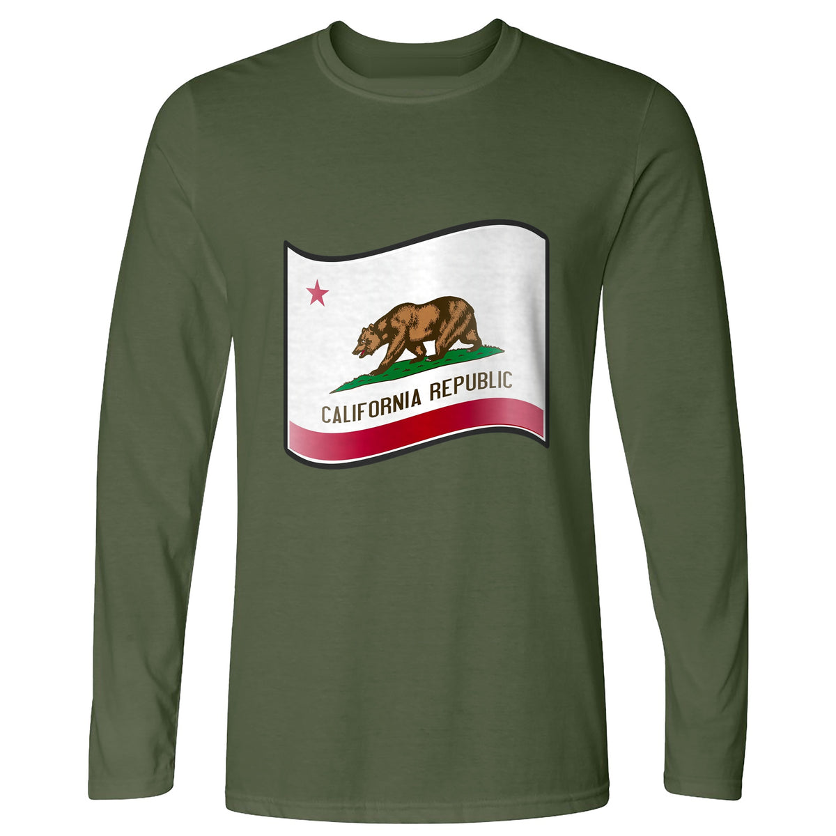 California Republic Long Sleeve T-Shirt