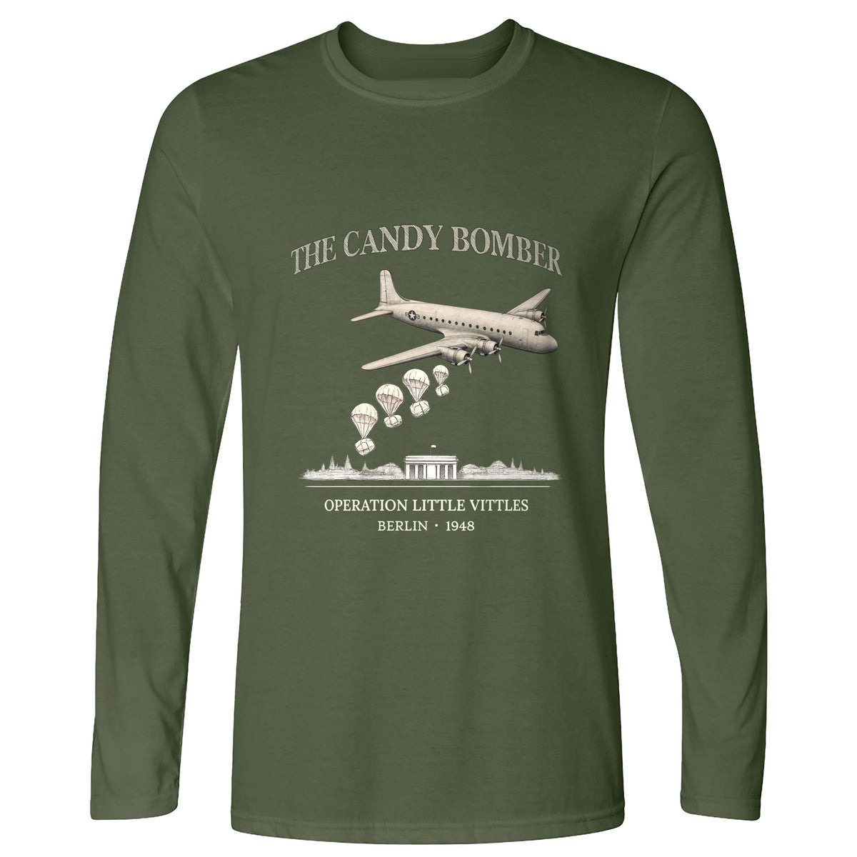 Candy Bomber Long Sleeve T-Shirt