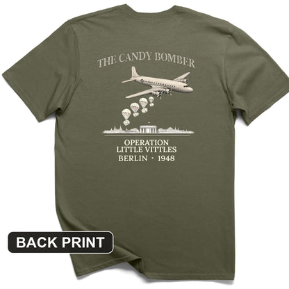 Candy Bomber Back Print T-Shirt