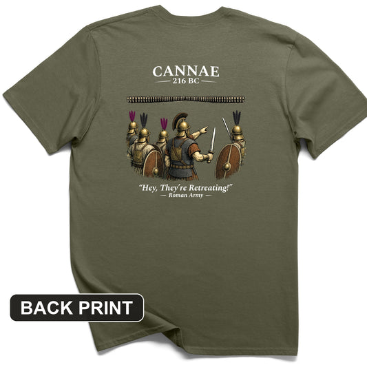 Cannae Back Print T-Shirt