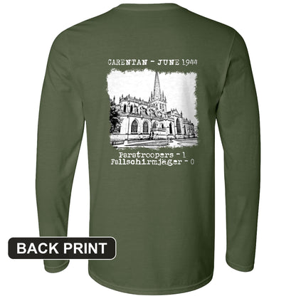 Carentan Back Print Long Sleeve T-Shirt