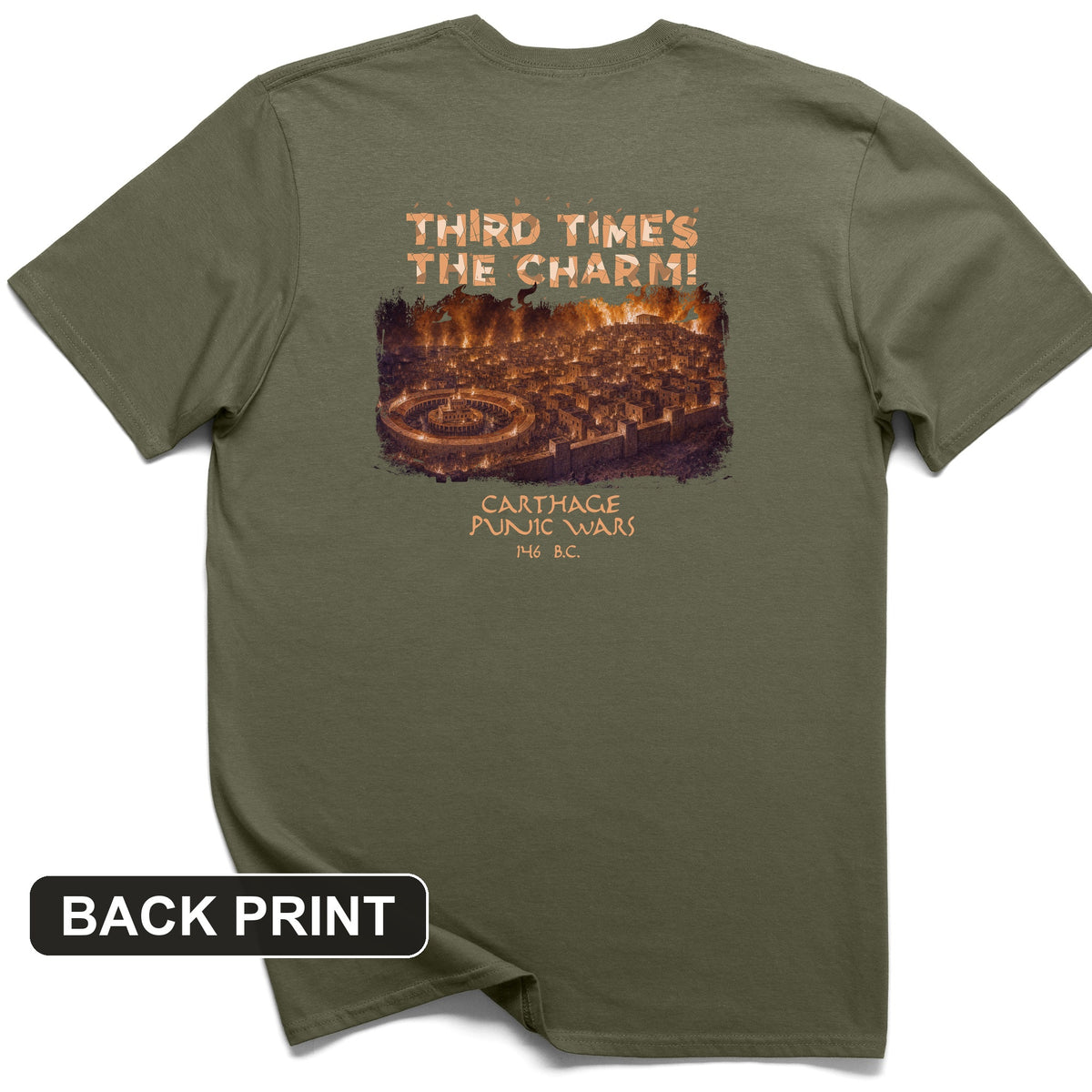 Carthage Back Print T-Shirt