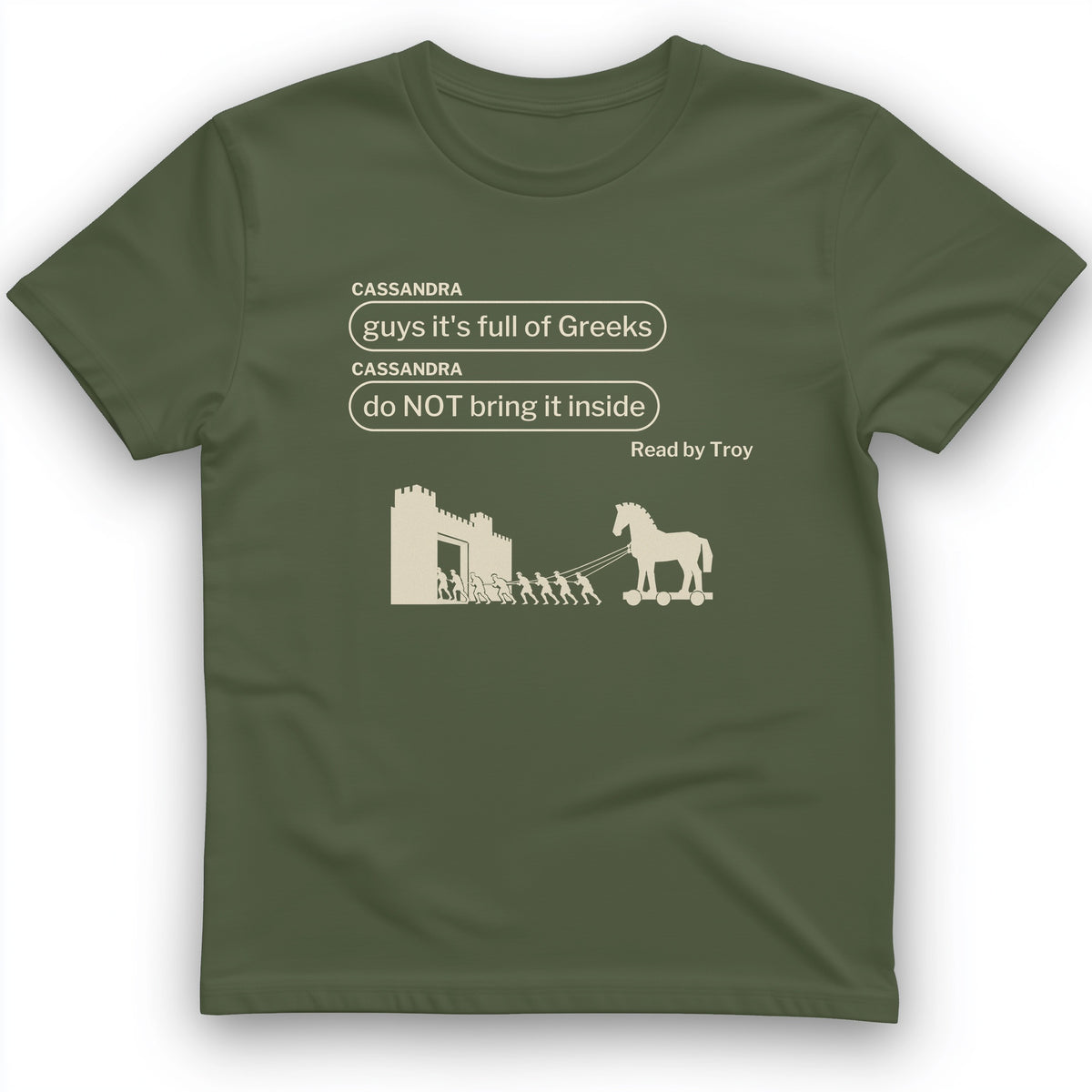 Cassandra Left On Read T-Shirt