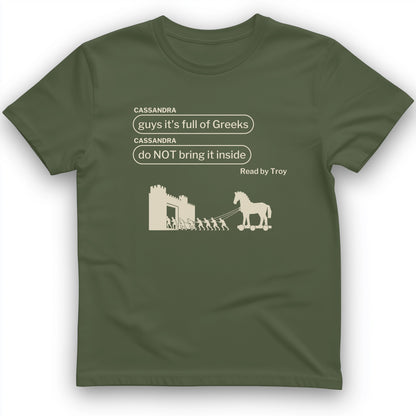Cassandra Left On Read T-Shirt