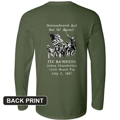 Chamberlain Back Print Long Sleeve T-Shirt