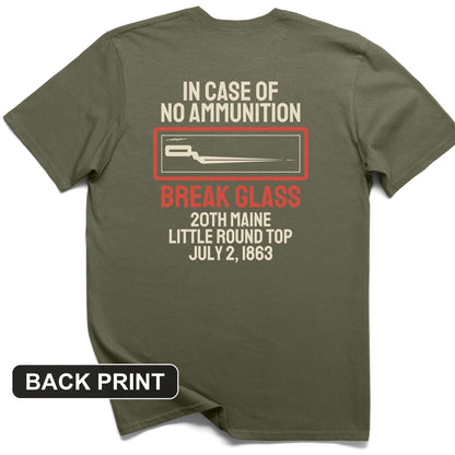 Chamberlain Break Glass Little Round Top Back Print T-Shirt