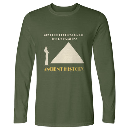 Cleopatra Ancient History Long Sleeve T-Shirt