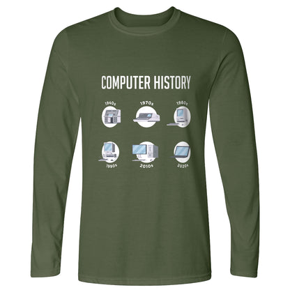 Computer History Long Sleeve T-Shirt