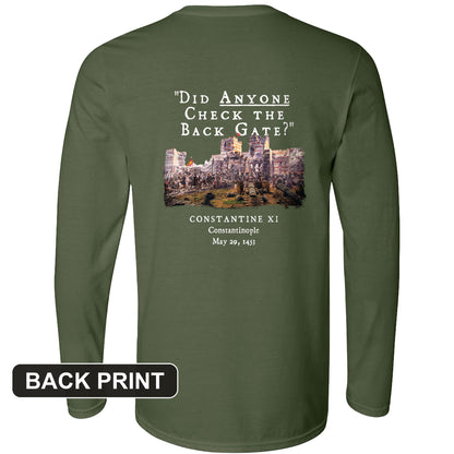 Constantinople Back Print Long Sleeve T-Shirt