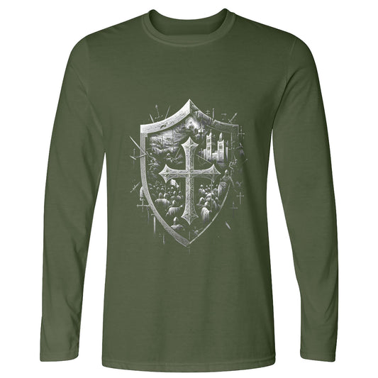 Crusader's Last Shield Long Sleeve T-Shirt