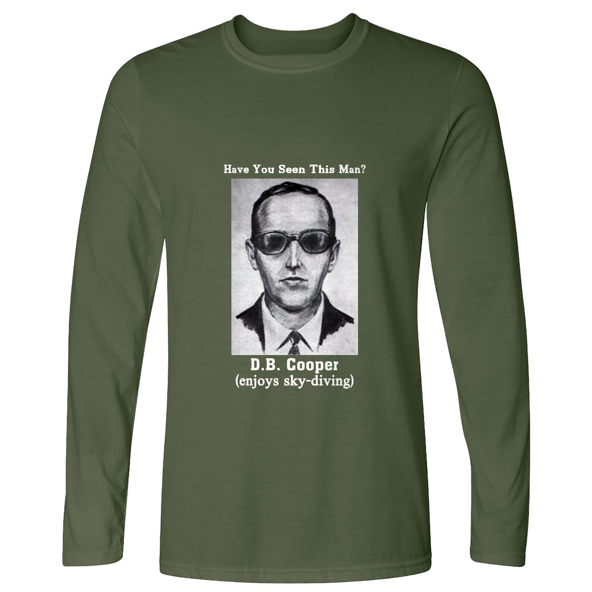 DB Cooper Long Sleeve T-Shirt