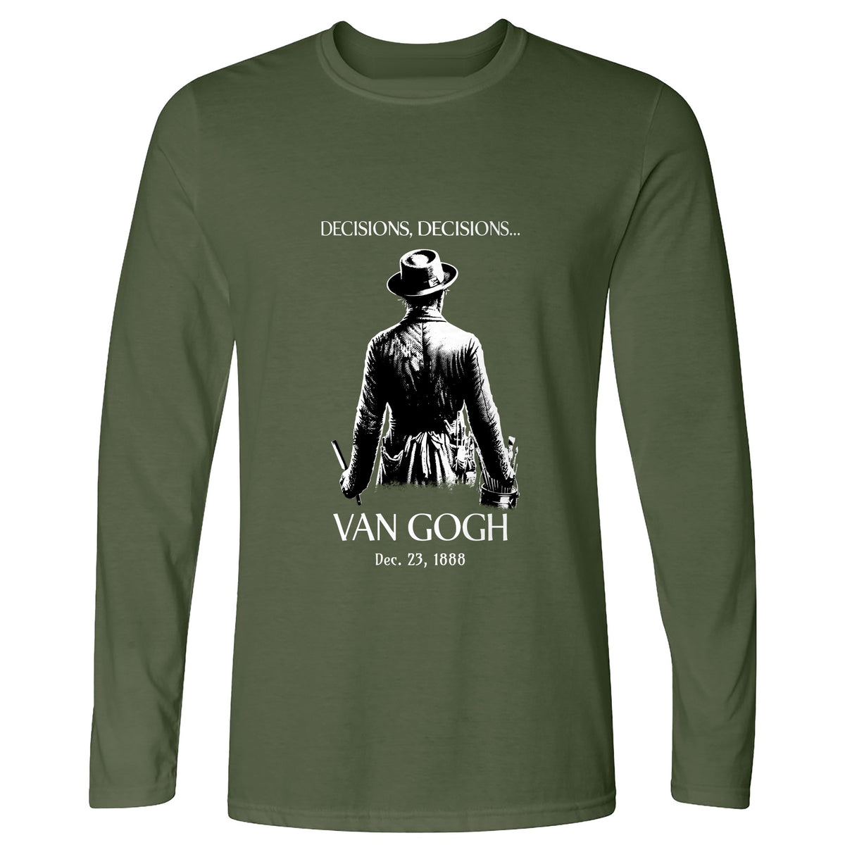Decisions Van Gogh Long Sleeve T-Shirt