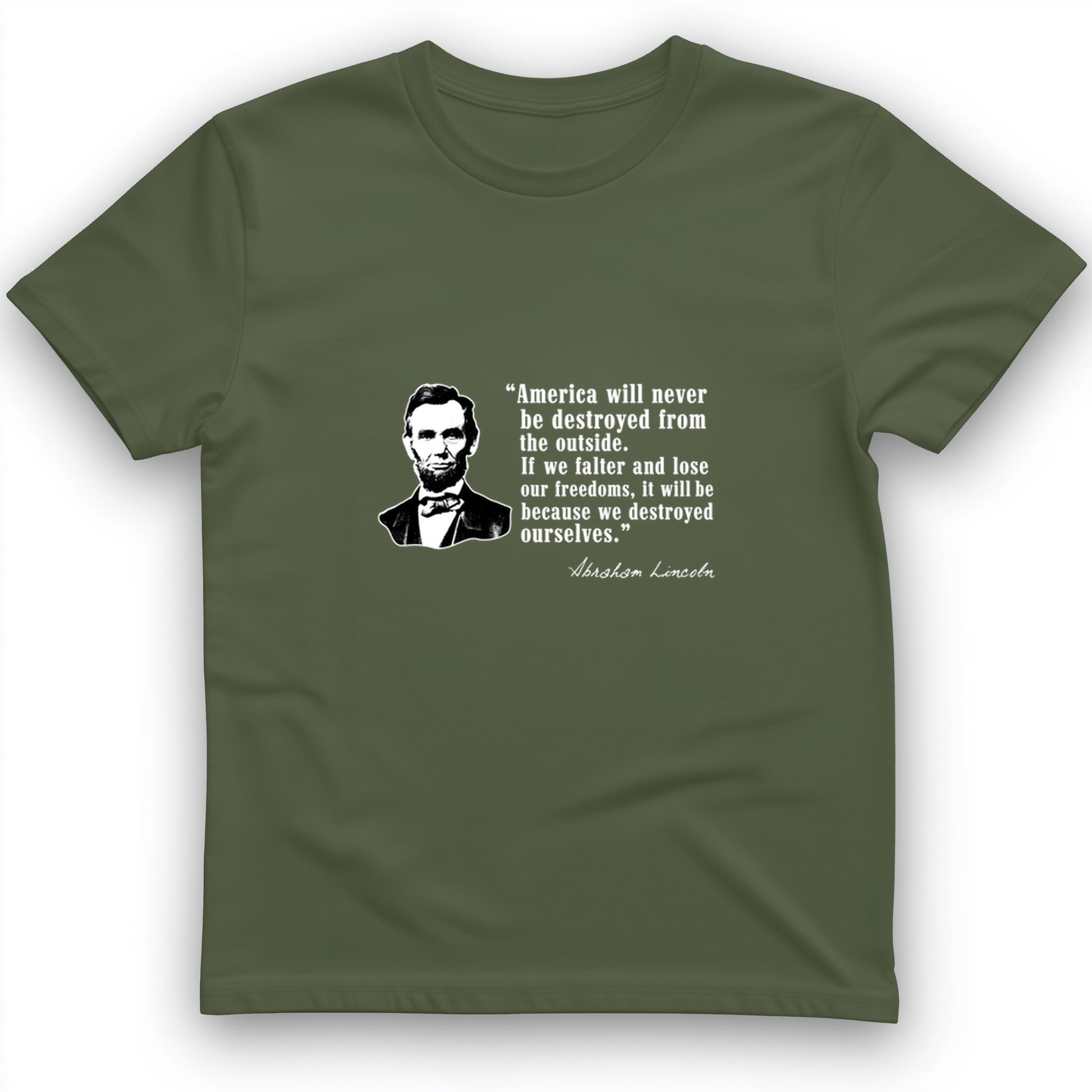 Destroyed Ourselves Lincoln T-Shirt
