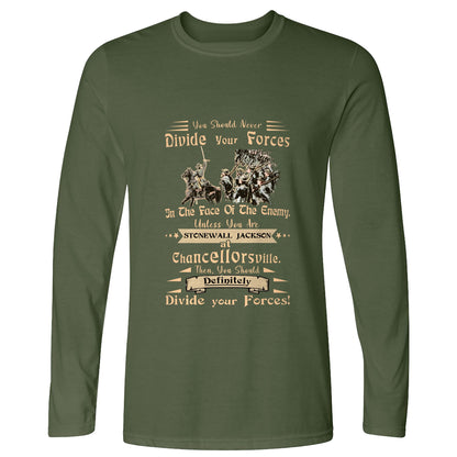 Dividing Forces Long Sleeve T-Shirt
