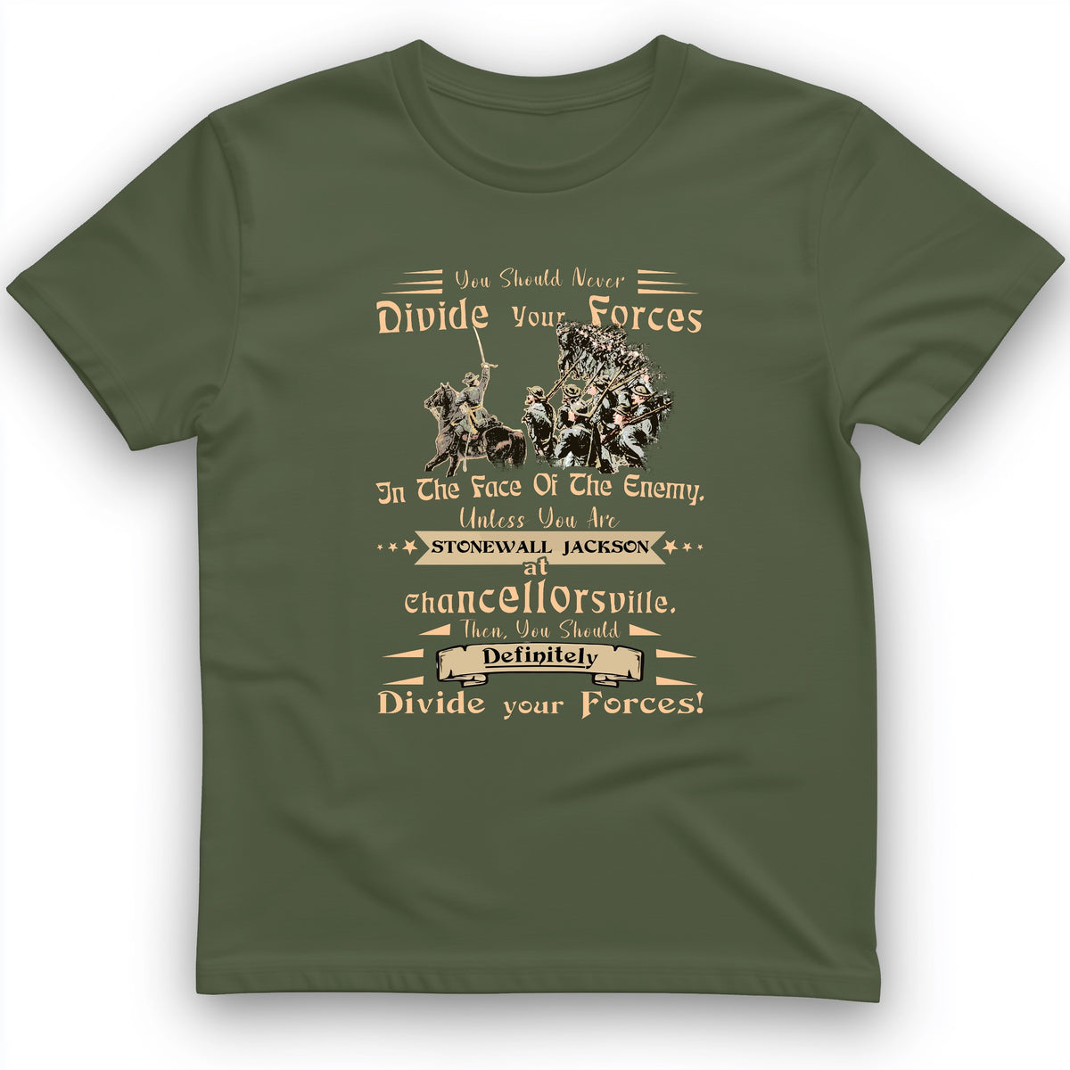 Dividing Forces T-Shirt