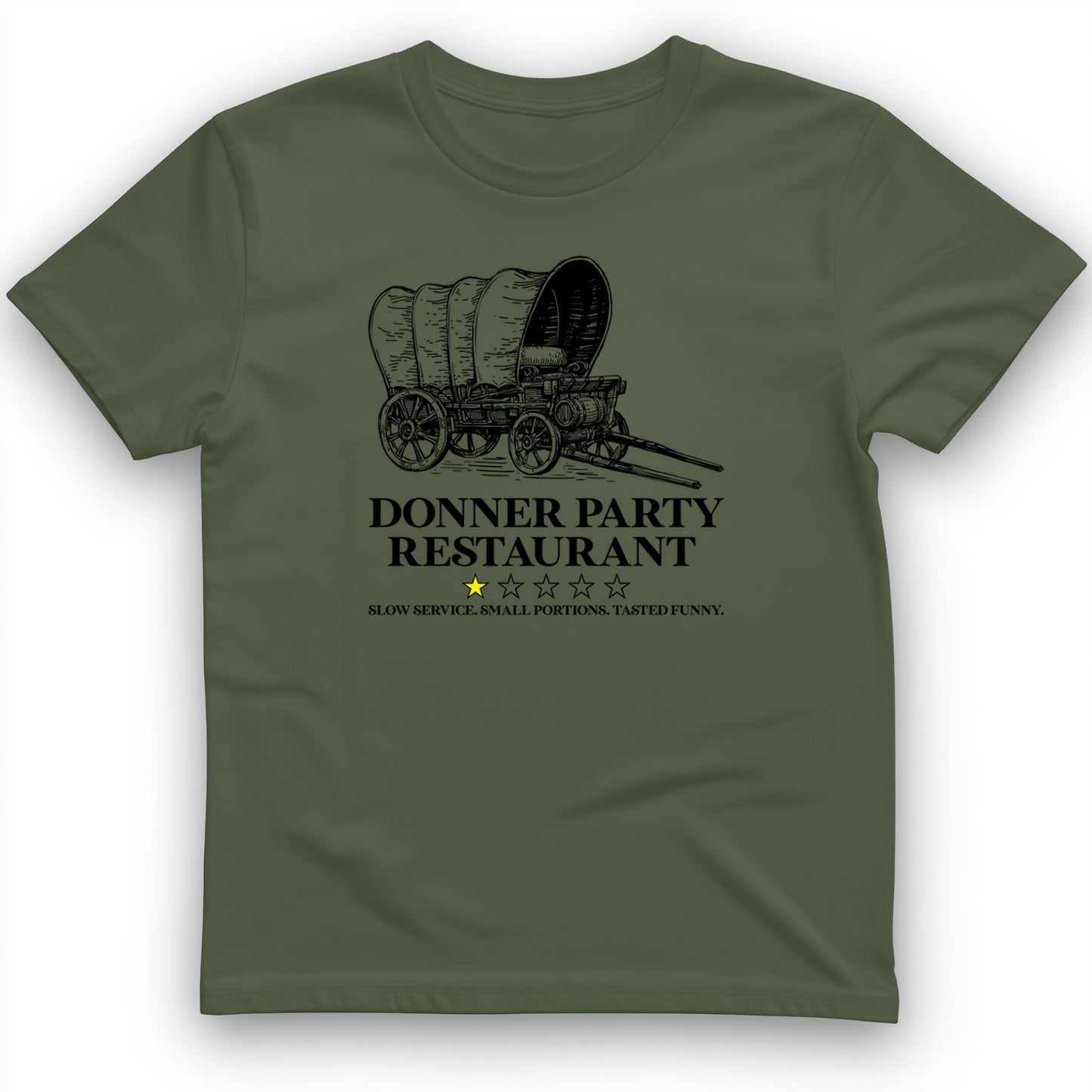 Donner Party Restaurant Review T-Shirt