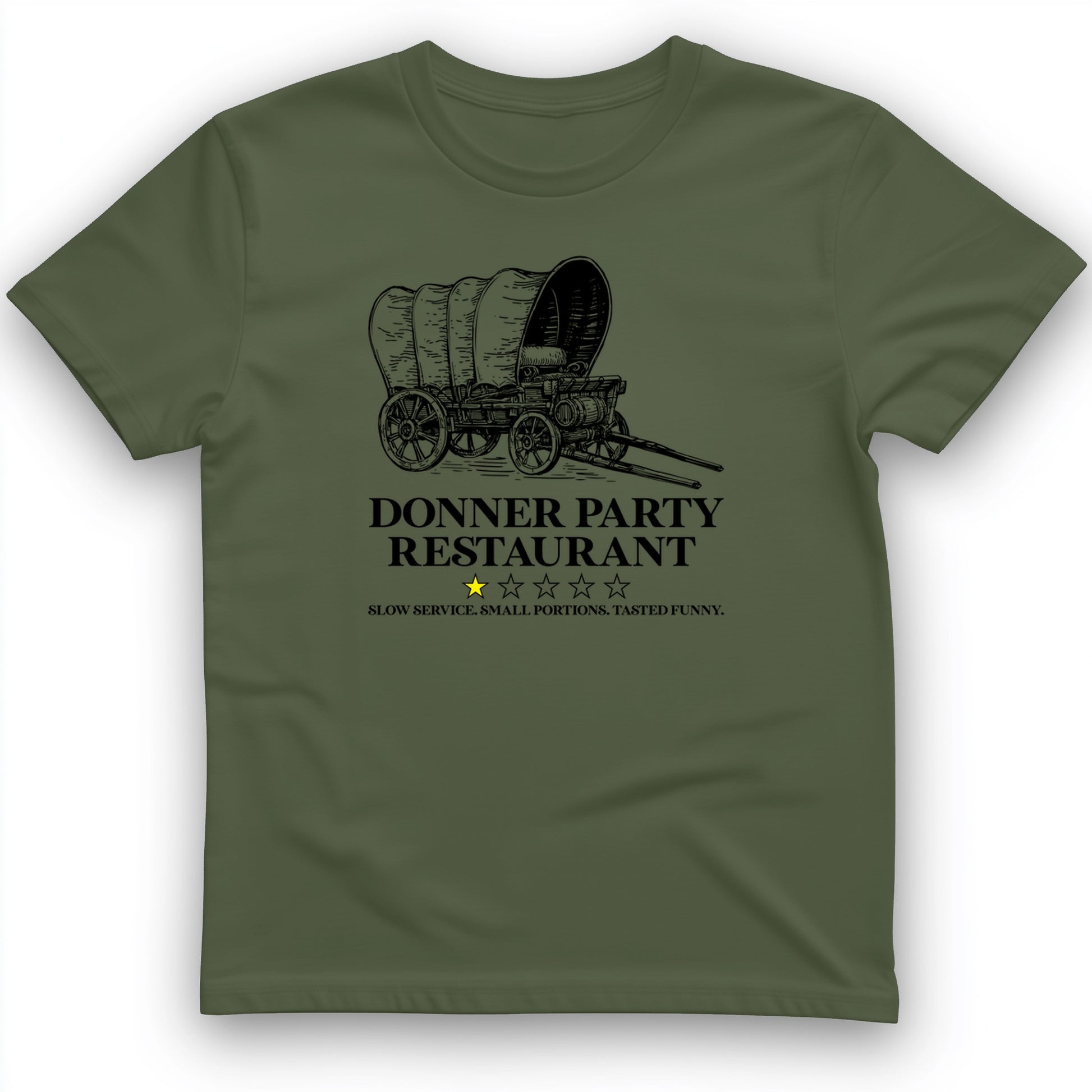 Donner Party Restaurant Review T-Shirt