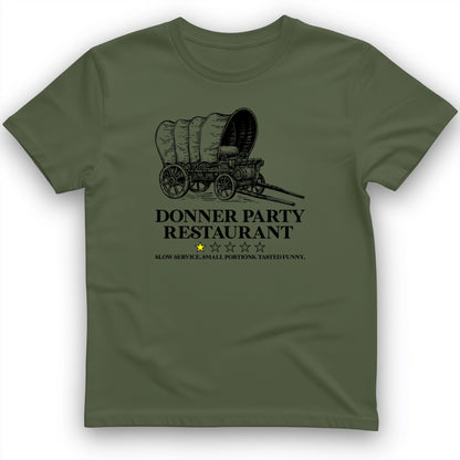 Donner Party Restaurant Review T-Shirt