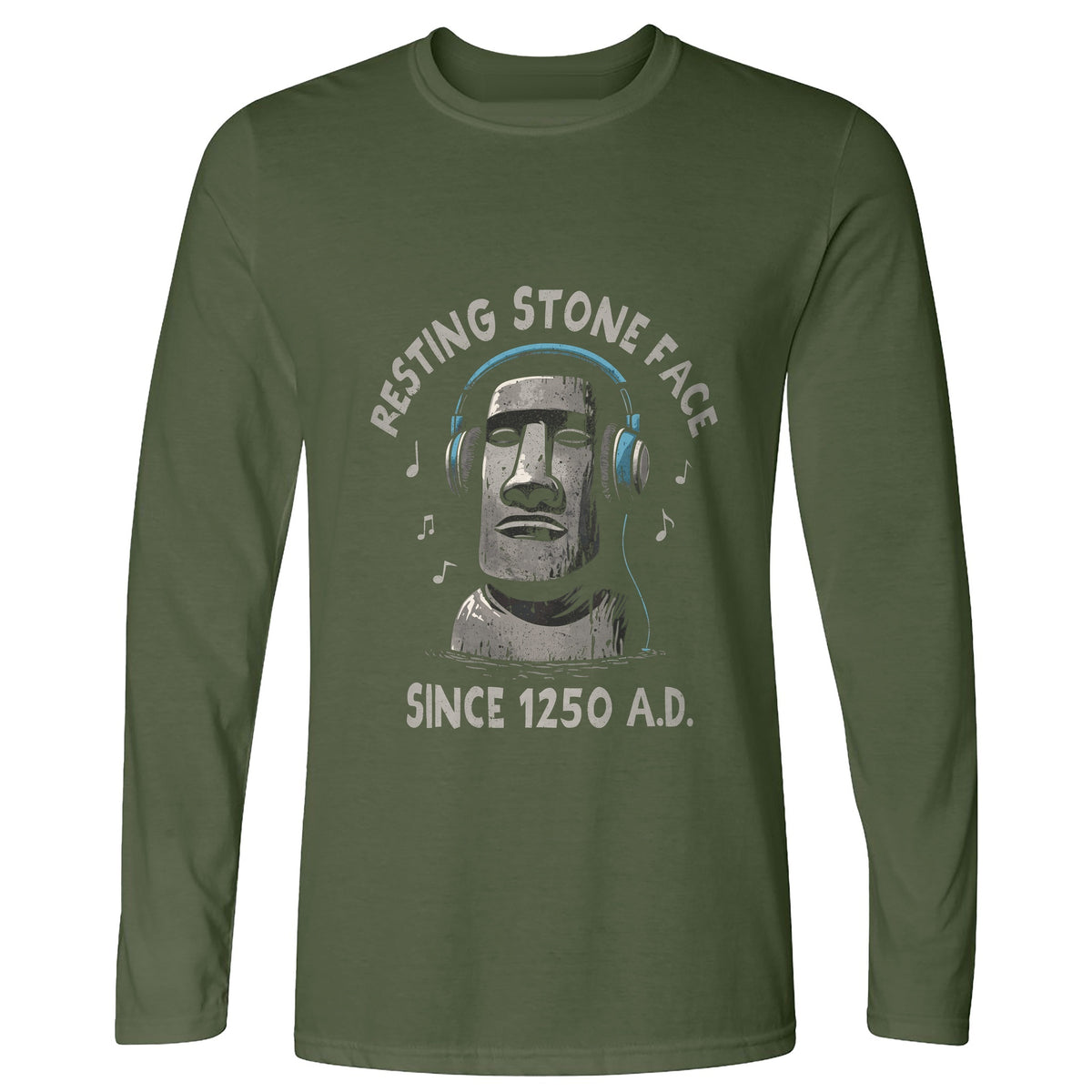 Easter Island Long Sleeve T-Shirt