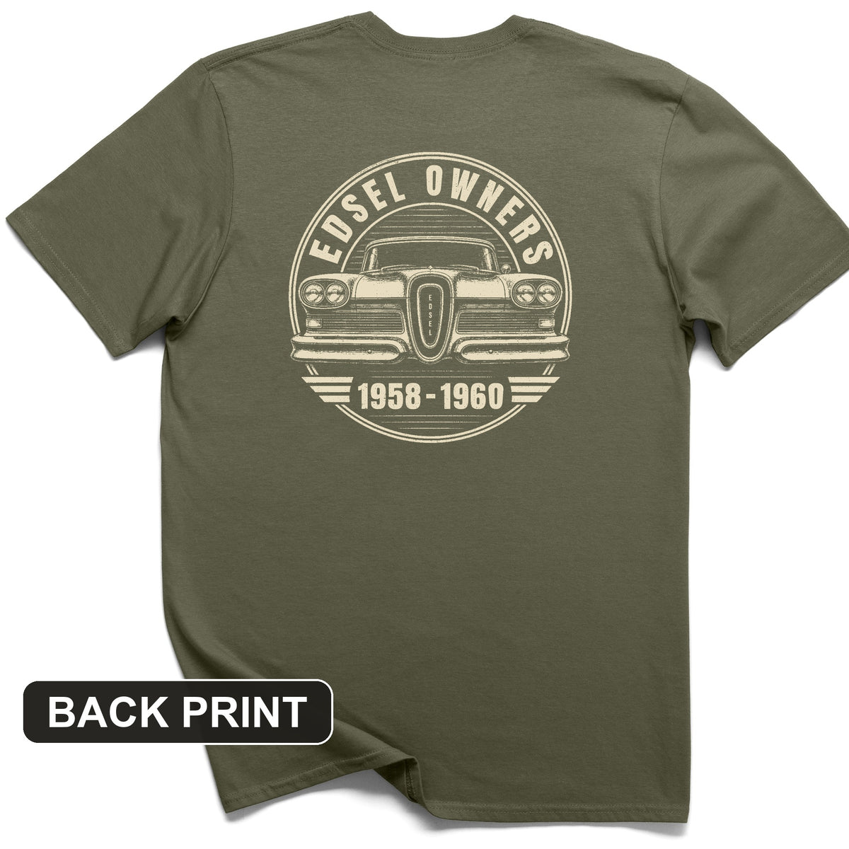Edsel Back Print T-Shirt