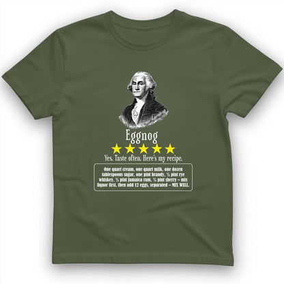 Eggnog George Washington T-Shirt