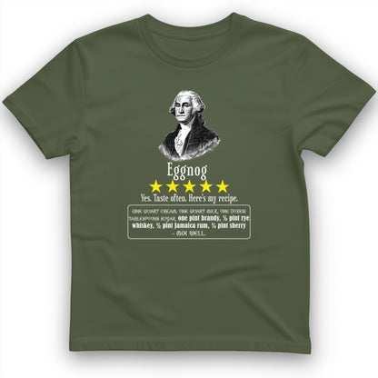 Eggnog George Washington T-Shirt