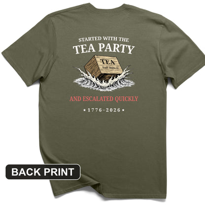 Escalated Quickly Back Print T-Shirt