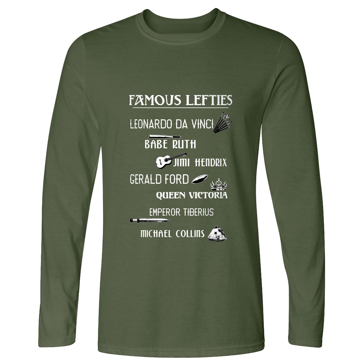 Famous Lefties Long Sleeve T-Shirt