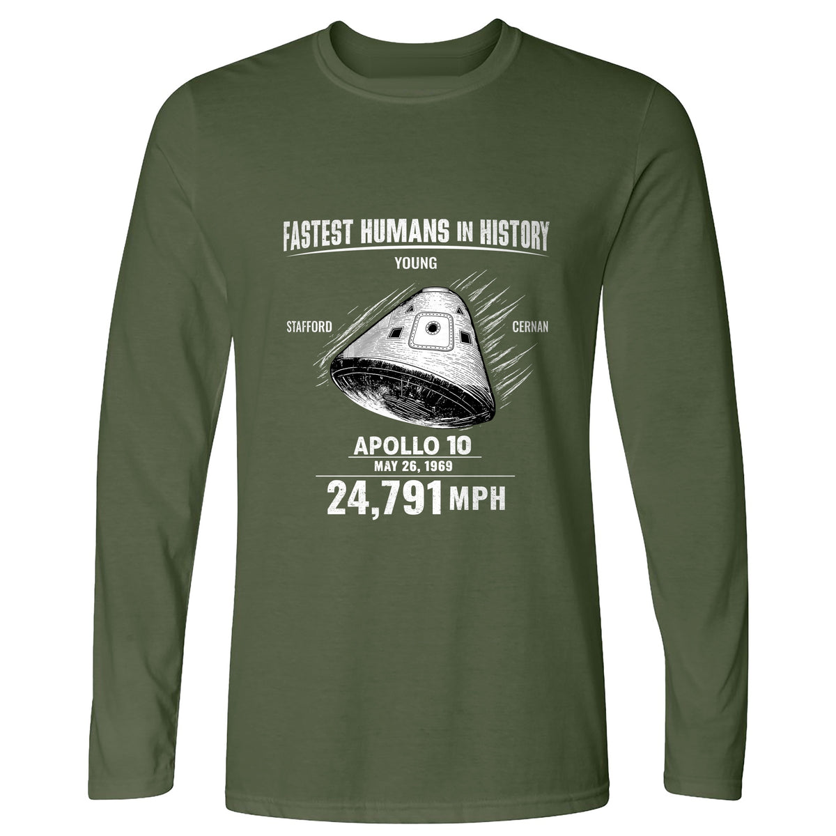 Fastest Humans Long Sleeve T-Shirt