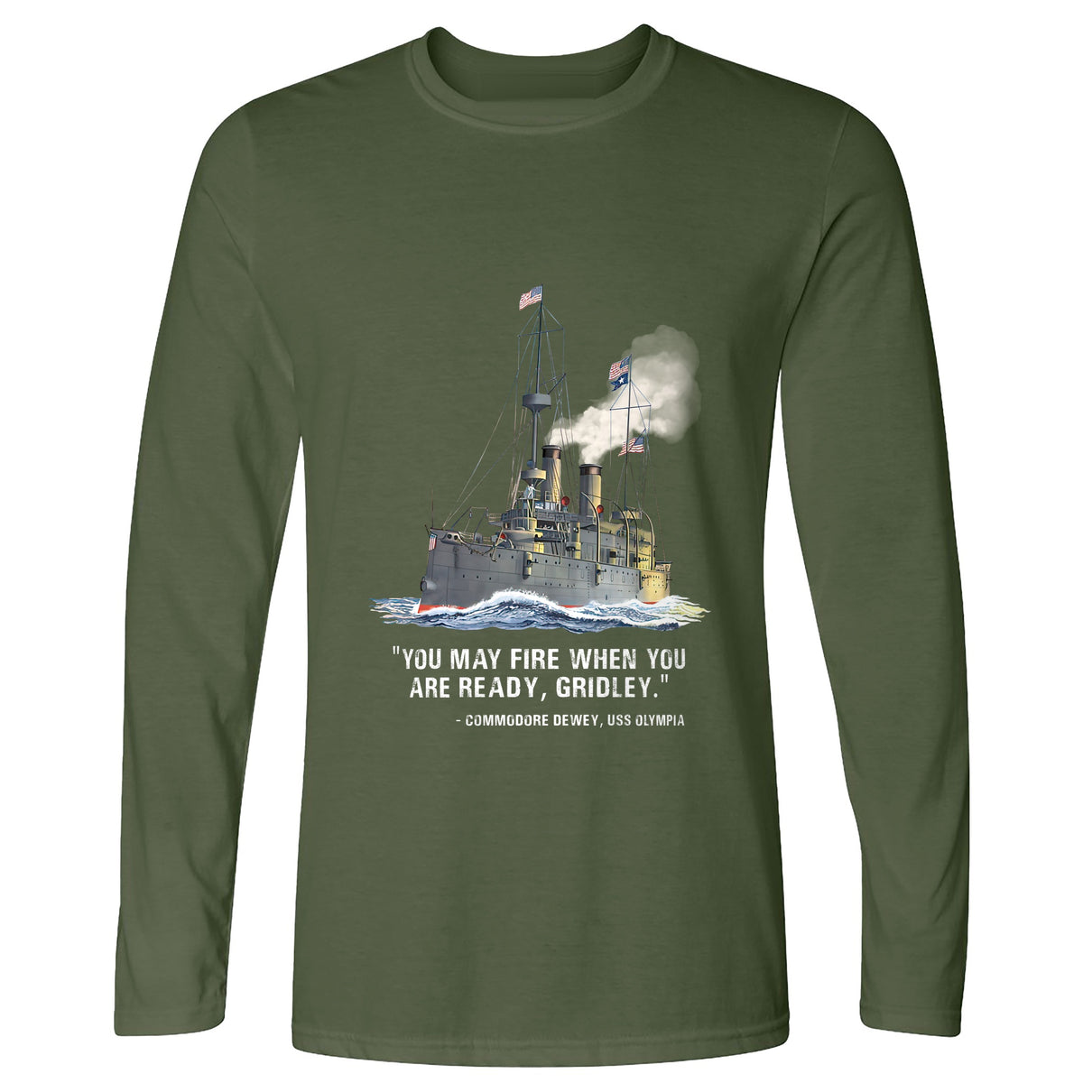 Fire When Ready Long Sleeve T-Shirt