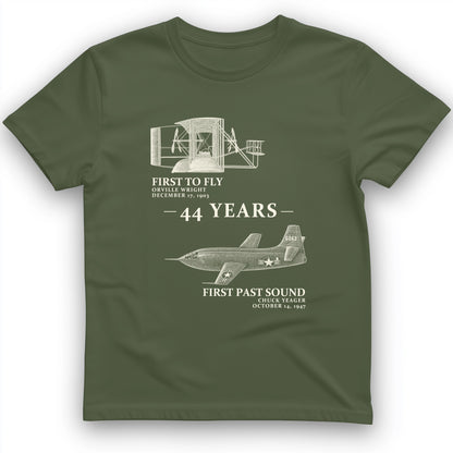 First To Fly - First Past Sound T-Shirt