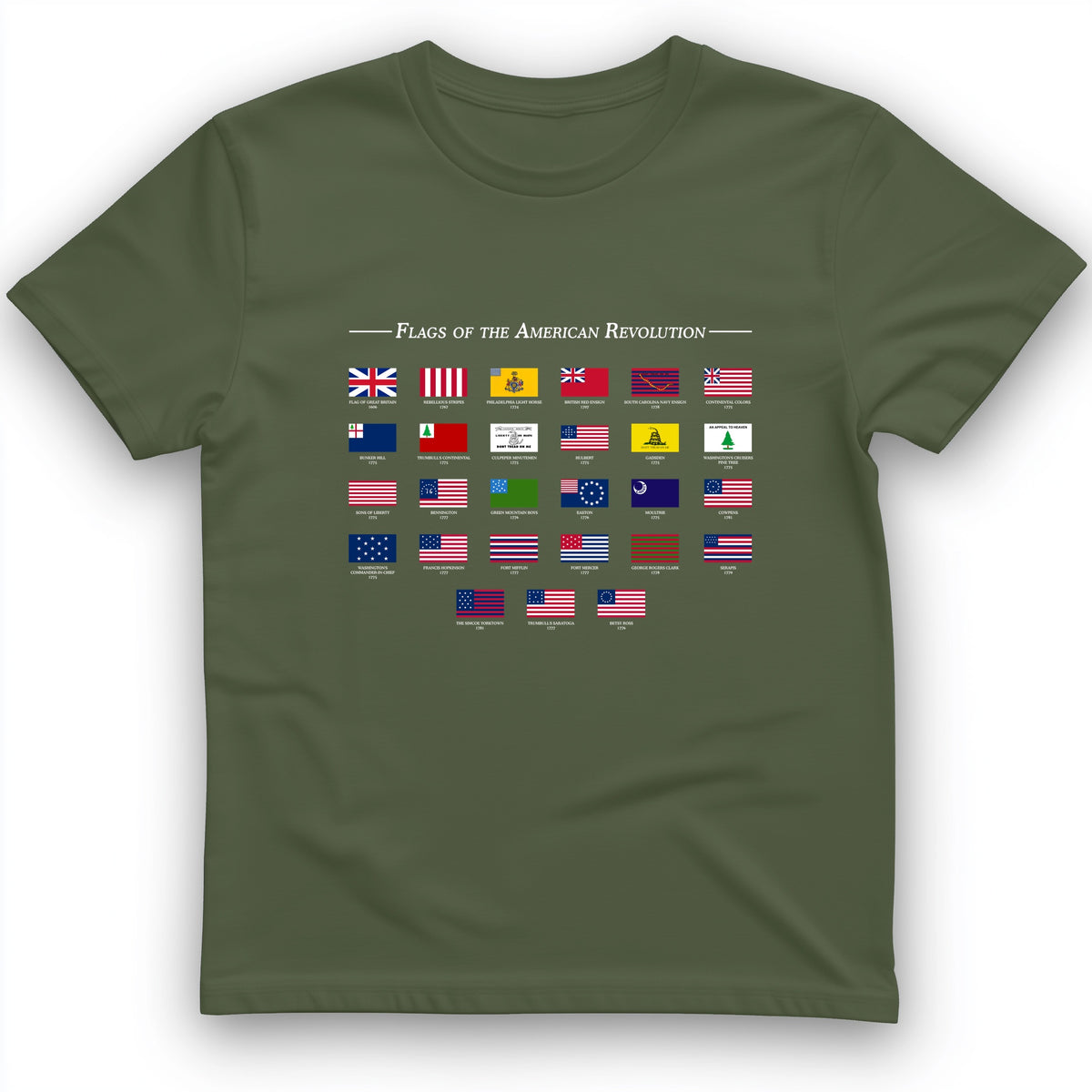 Flags Of The Revolution T-Shirt