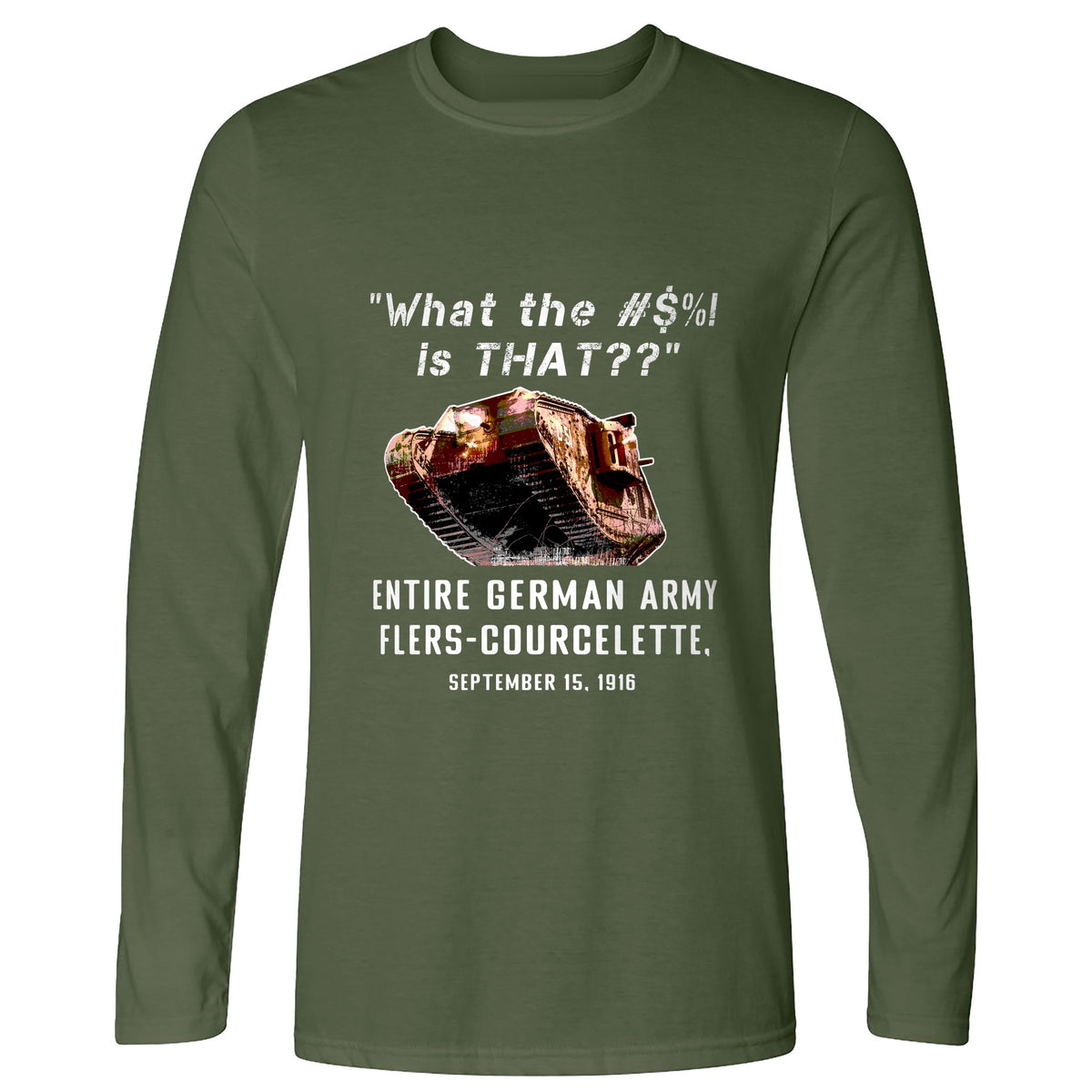 Flers-Courcelette 1916 Long Sleeve T-Shirt