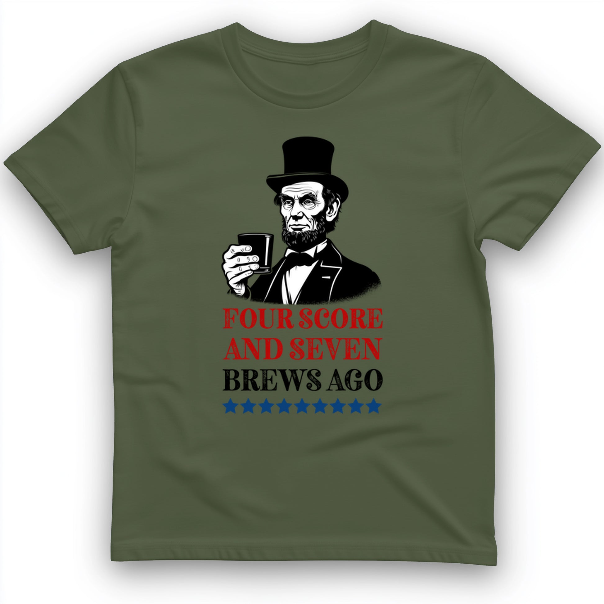 Four Score and Seven Brews Ago T-Shirt