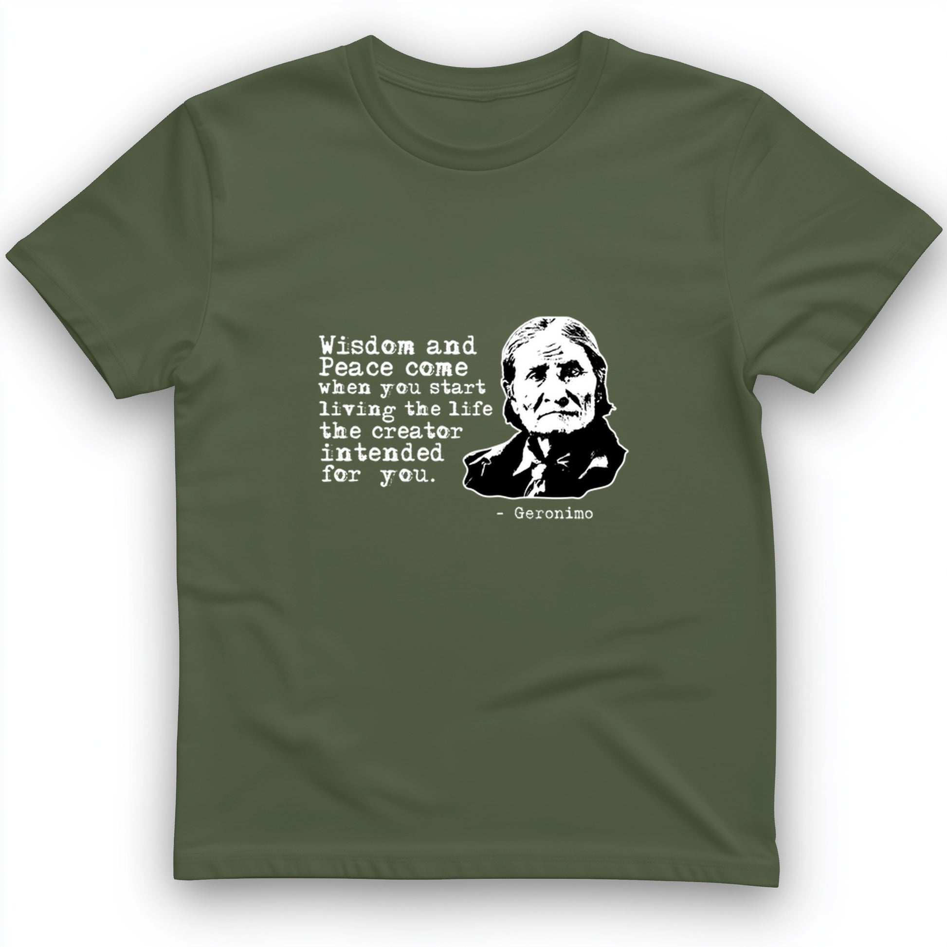 Geronimo Wisdom And Peace T-Shirt