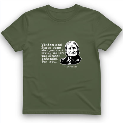 Geronimo Wisdom And Peace T-Shirt