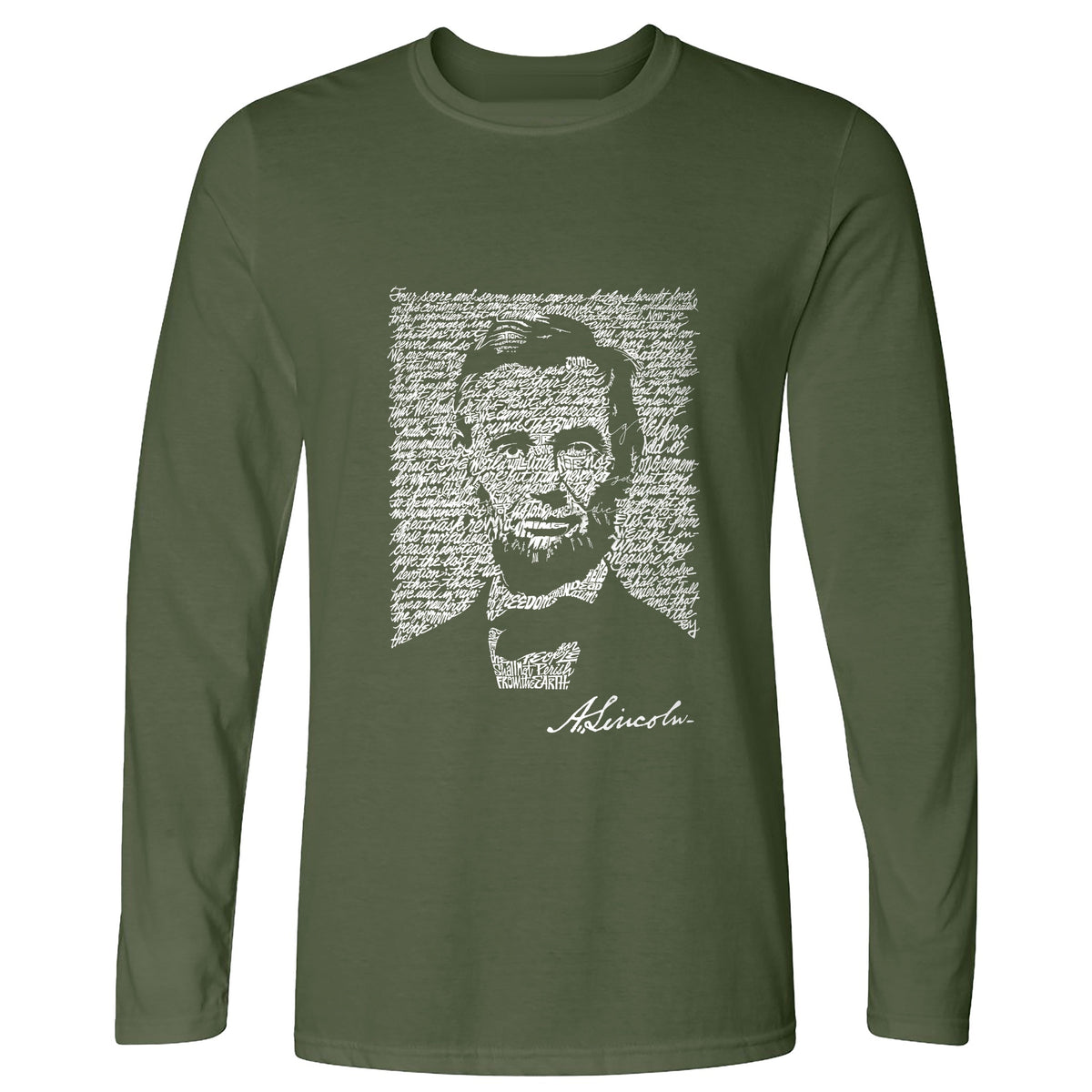 Gettysburg Address Long Sleeve T-Shirt