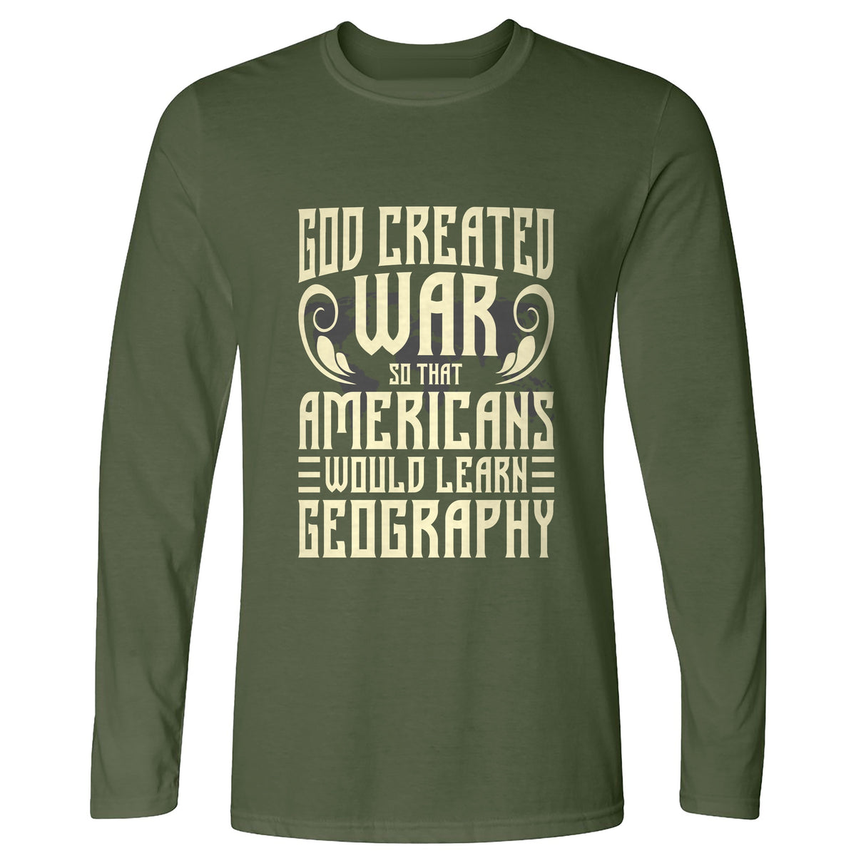 God Created War Long Sleeve T-Shirt
