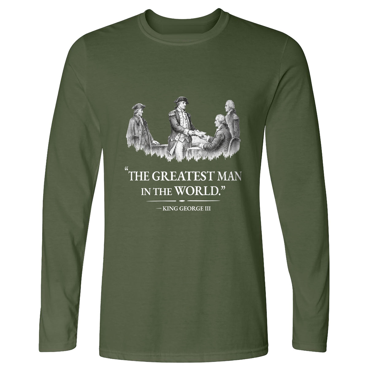 Greatest Man Long Sleeve T-Shirt