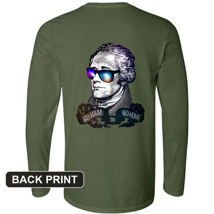 Hamilton Back Print Long Sleeve T-Shirt