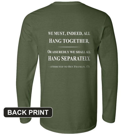 Hang Together Back Print Long Sleeve T-Shirt