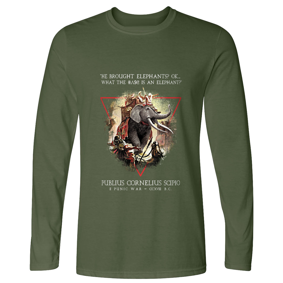 Hannibal Elephants Long Sleeve T-Shirt