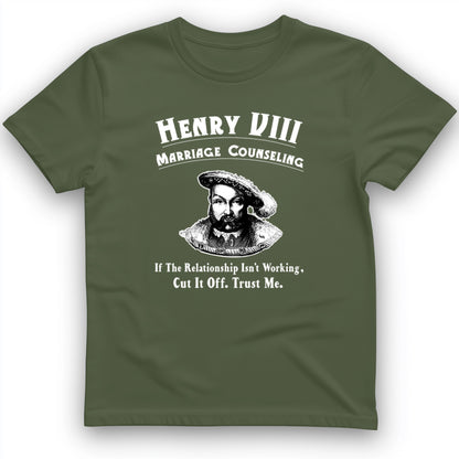 Henry VIII Cut It Off T- Shirt