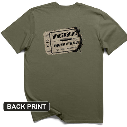 Hindenburg Back Print T-Shirt